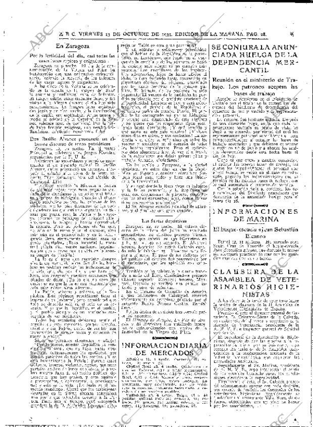 ABC MADRID 13-10-1933 página 28