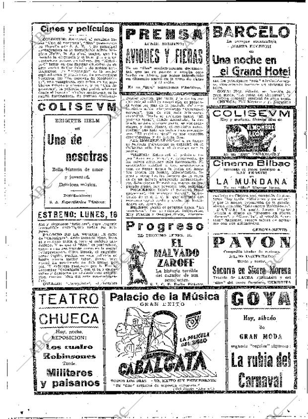 ABC MADRID 14-10-1933 página 18