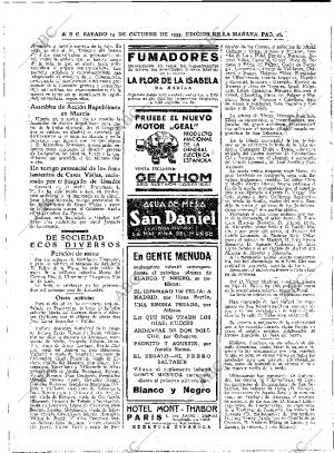 ABC MADRID 14-10-1933 página 26