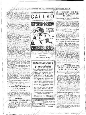 ABC MADRID 14-10-1933 página 28