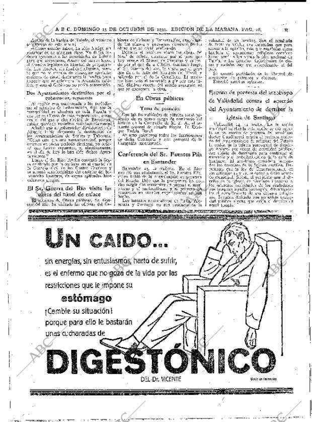 ABC MADRID 15-10-1933 página 26