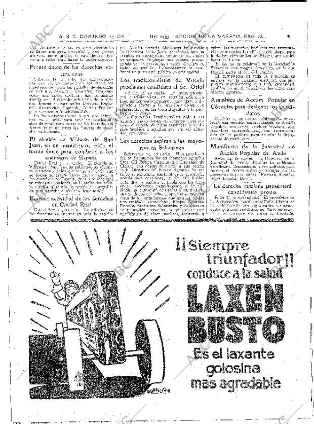 ABC MADRID 15-10-1933 página 28