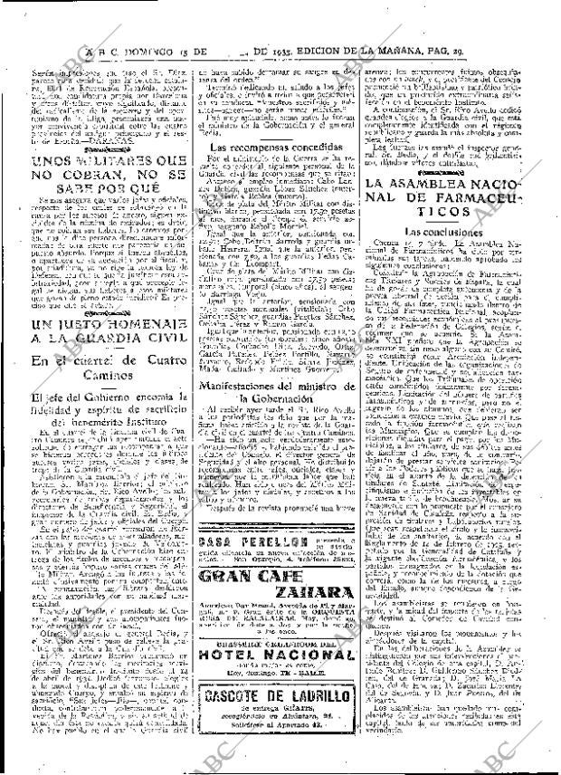 ABC MADRID 15-10-1933 página 29