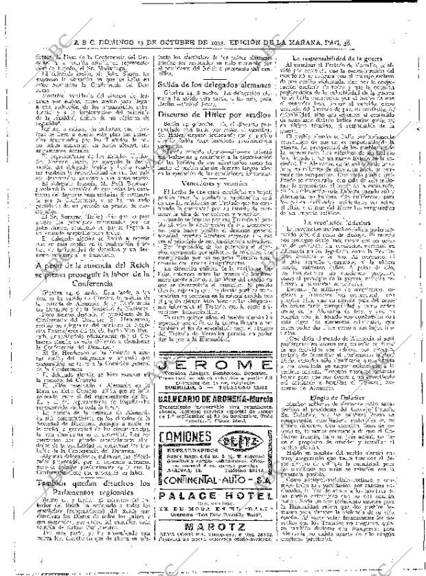 ABC MADRID 15-10-1933 página 36