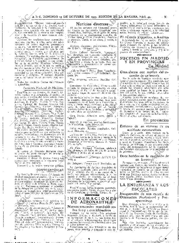 ABC MADRID 15-10-1933 página 42