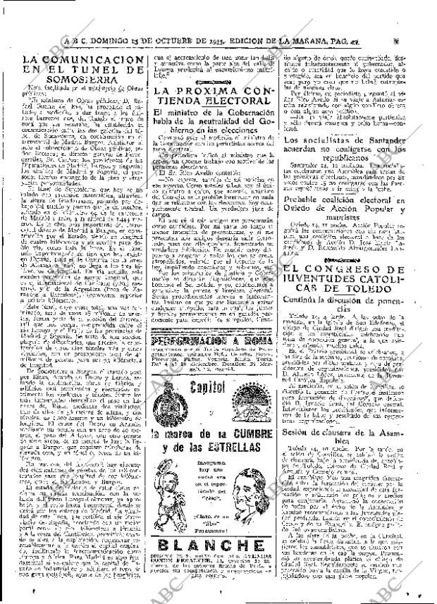 ABC MADRID 15-10-1933 página 43