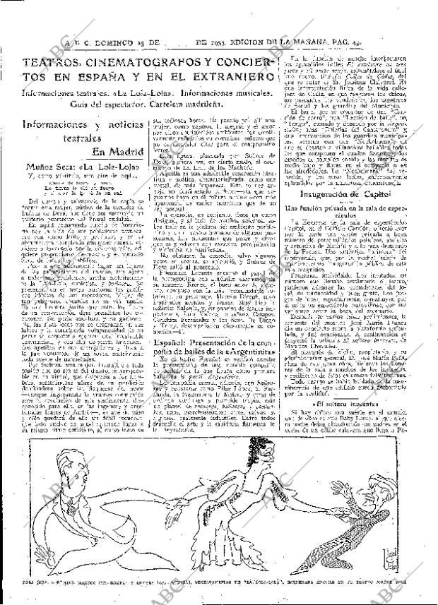 ABC MADRID 15-10-1933 página 49