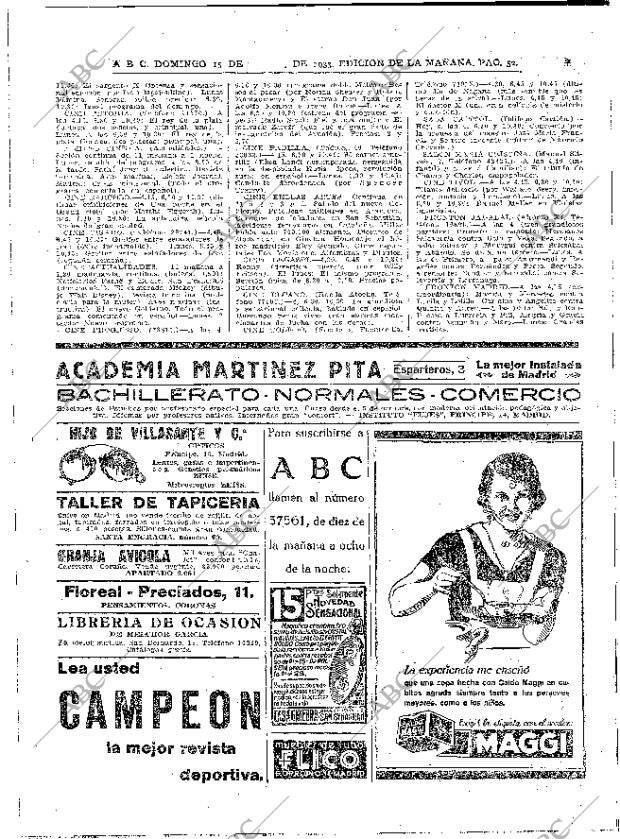 ABC MADRID 15-10-1933 página 52