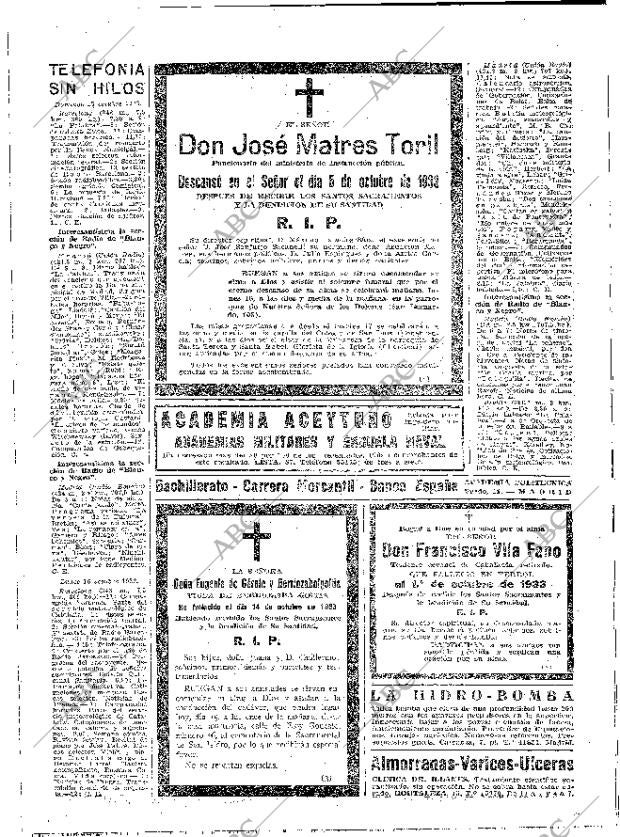 ABC MADRID 15-10-1933 página 56