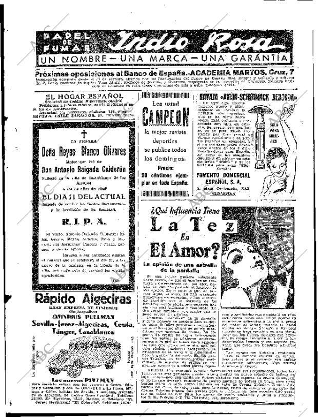 ABC SEVILLA 15-10-1933 página 49