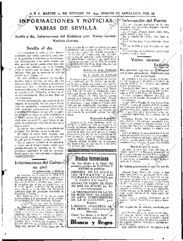 ABC SEVILLA 17-10-1933 página 27