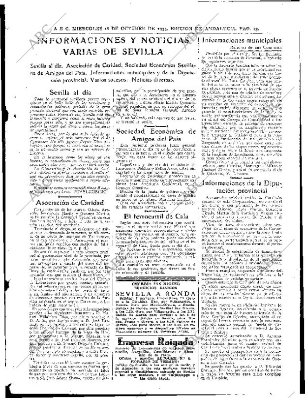 ABC SEVILLA 18-10-1933 página 23