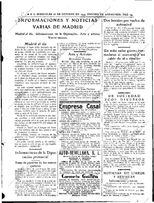 ABC SEVILLA 18-10-1933 página 25