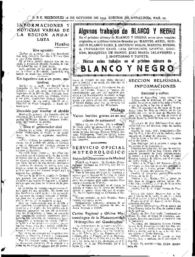 ABC SEVILLA 18-10-1933 página 27