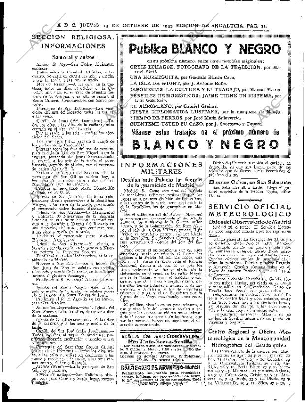 ABC SEVILLA 19-10-1933 página 31