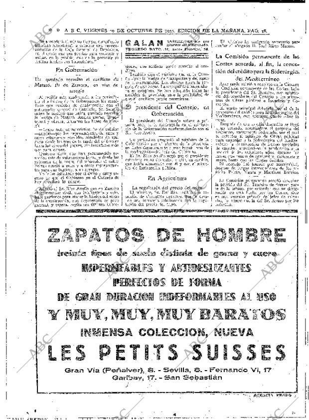 ABC MADRID 20-10-1933 página 18