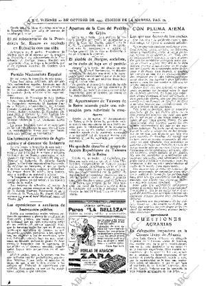 ABC MADRID 20-10-1933 página 19