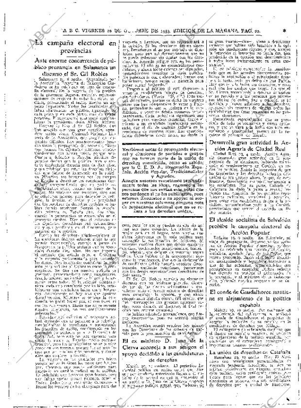 ABC MADRID 20-10-1933 página 22