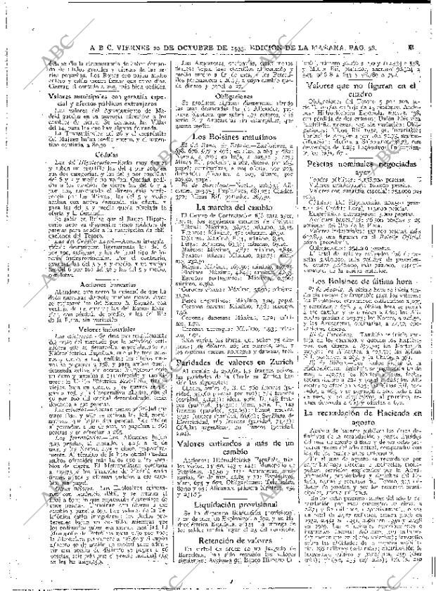 ABC MADRID 20-10-1933 página 38