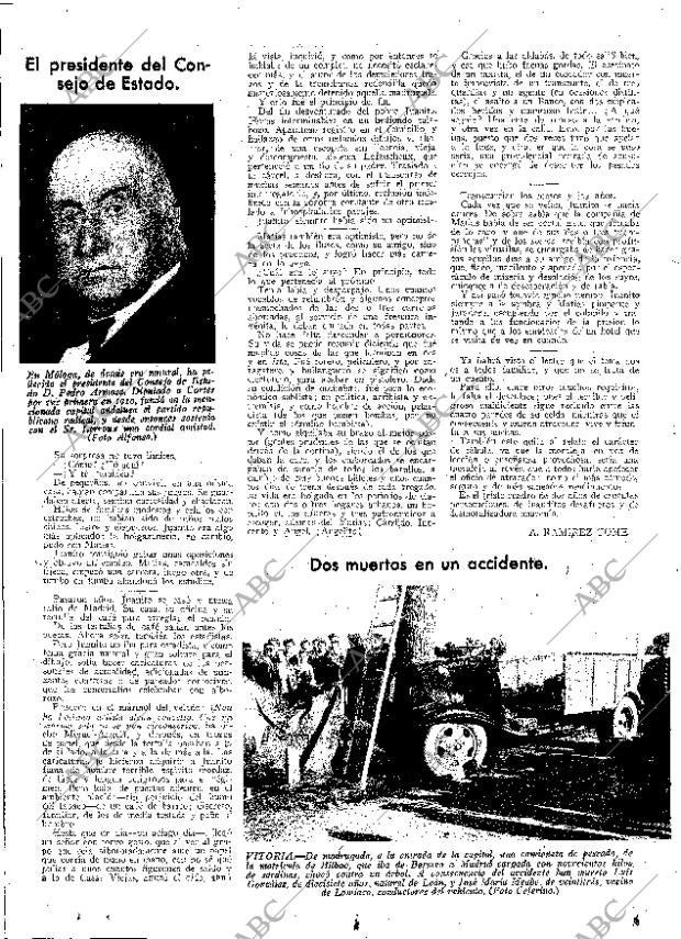 ABC MADRID 20-10-1933 página 5