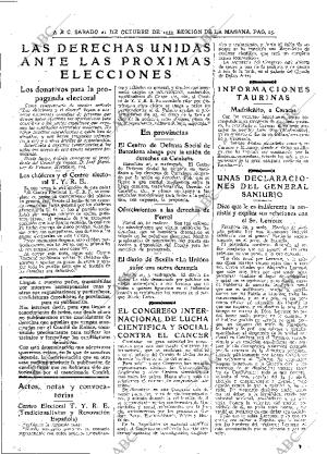 ABC MADRID 21-10-1933 página 25