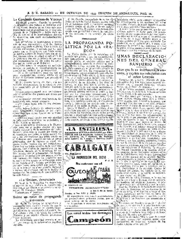 ABC SEVILLA 21-10-1933 página 18