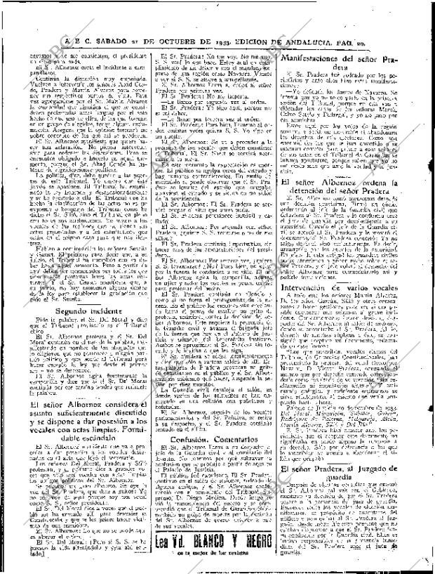 ABC SEVILLA 21-10-1933 página 20