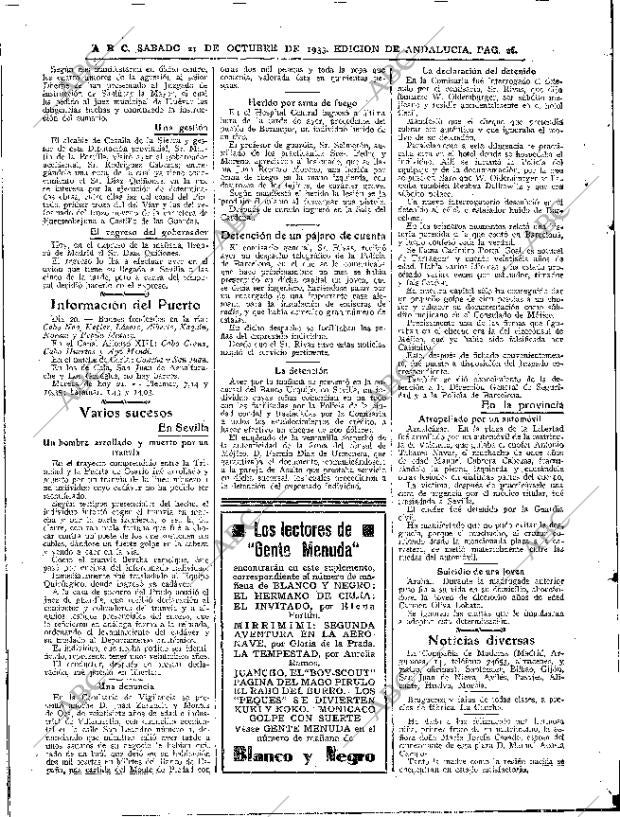 ABC SEVILLA 21-10-1933 página 26