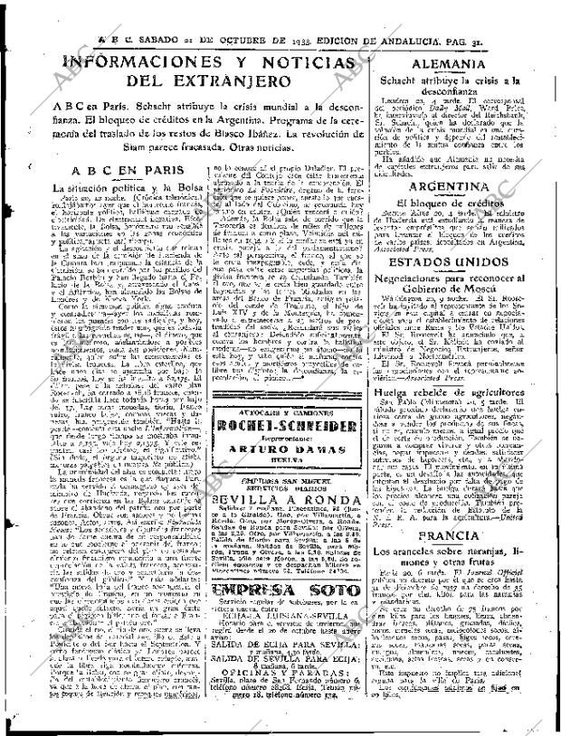 ABC SEVILLA 21-10-1933 página 31