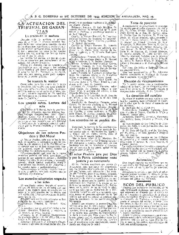 ABC SEVILLA 22-10-1933 página 27