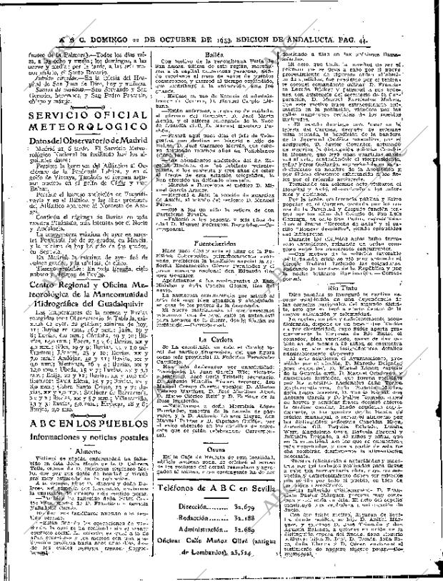 ABC SEVILLA 22-10-1933 página 44
