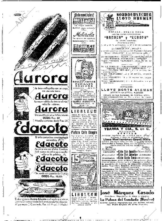 ABC MADRID 25-10-1933 página 2