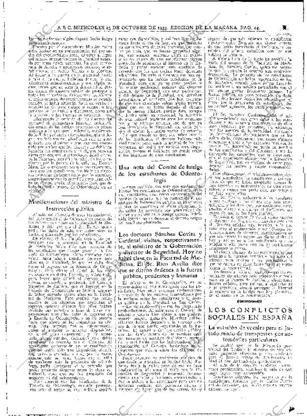 ABC MADRID 25-10-1933 página 24