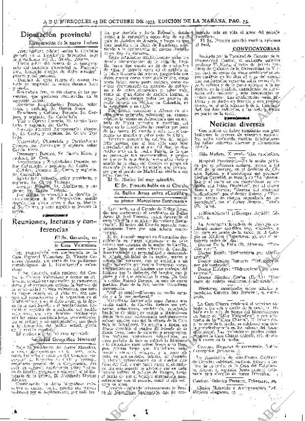 ABC MADRID 25-10-1933 página 35