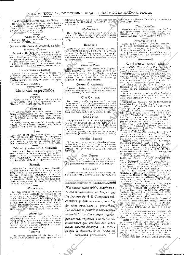 ABC MADRID 25-10-1933 página 47