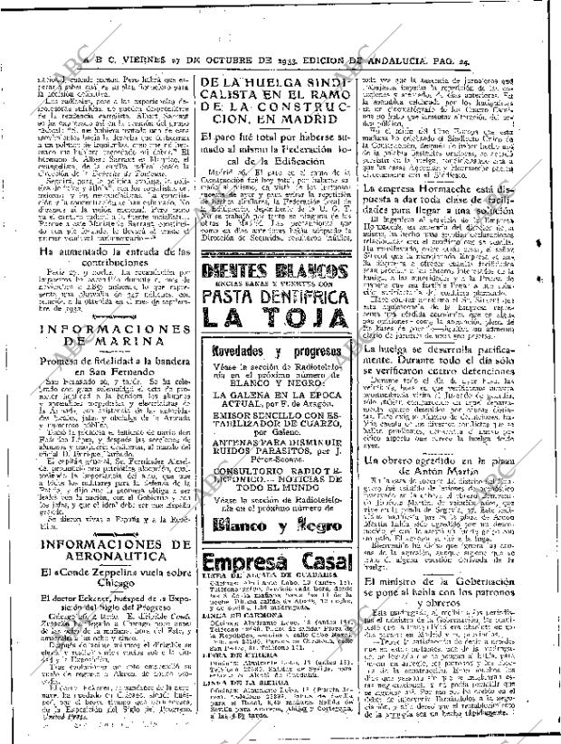 ABC SEVILLA 27-10-1933 página 24