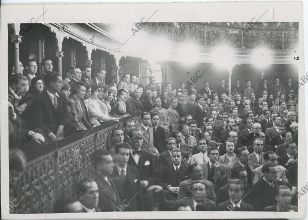 Primer acto de Falange Española