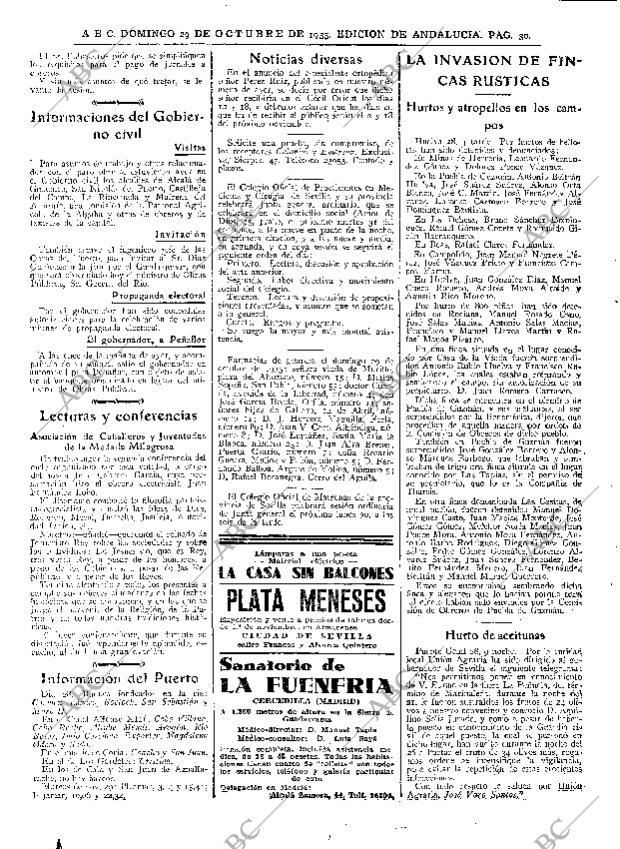 ABC SEVILLA 29-10-1933 página 24