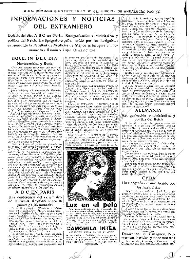 ABC SEVILLA 29-10-1933 página 33