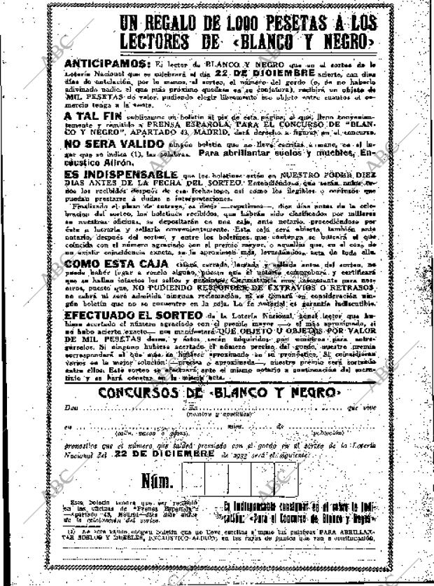 BLANCO Y NEGRO MADRID 29-10-1933 página 17