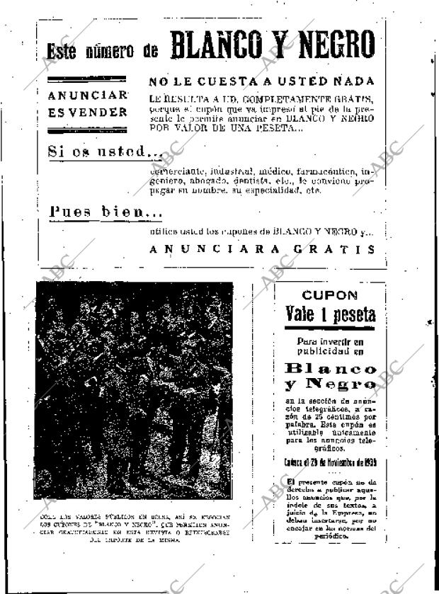 BLANCO Y NEGRO MADRID 29-10-1933 página 4