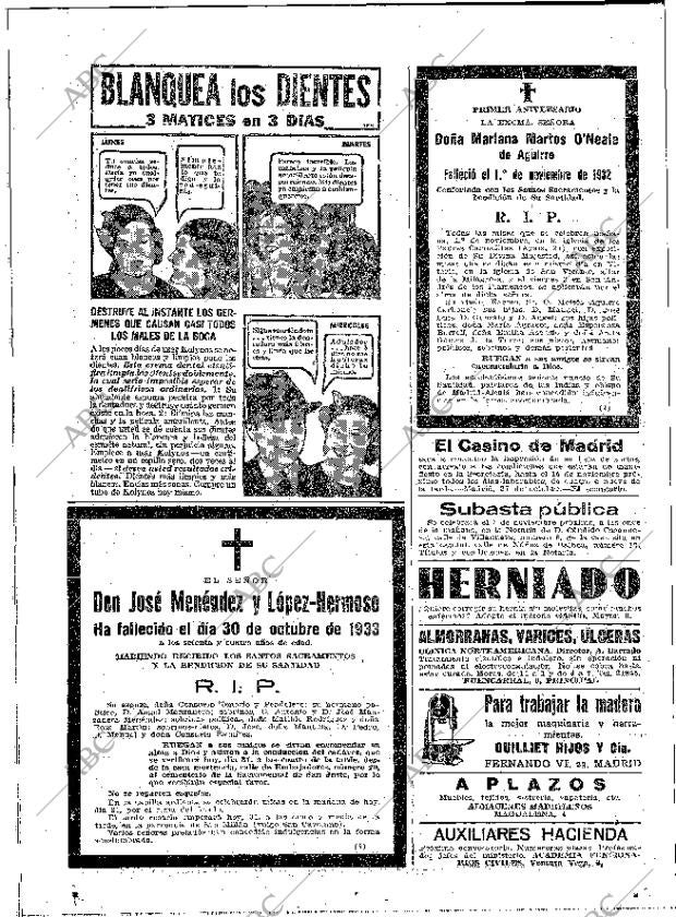 ABC MADRID 31-10-1933 página 58