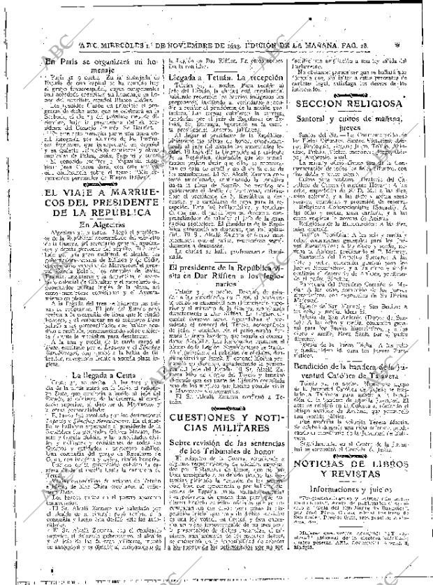 ABC MADRID 01-11-1933 página 28