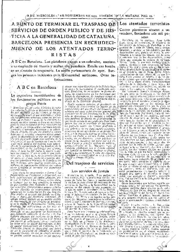 ABC MADRID 01-11-1933 página 29