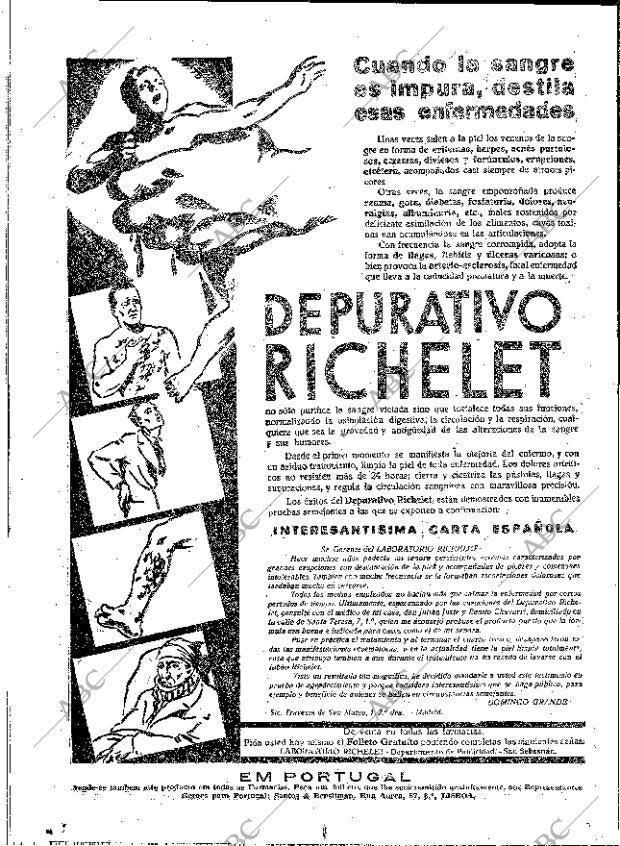 ABC MADRID 02-11-1933 página 16