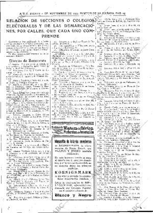 ABC MADRID 02-11-1933 página 23