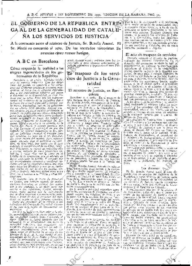 ABC MADRID 02-11-1933 página 31