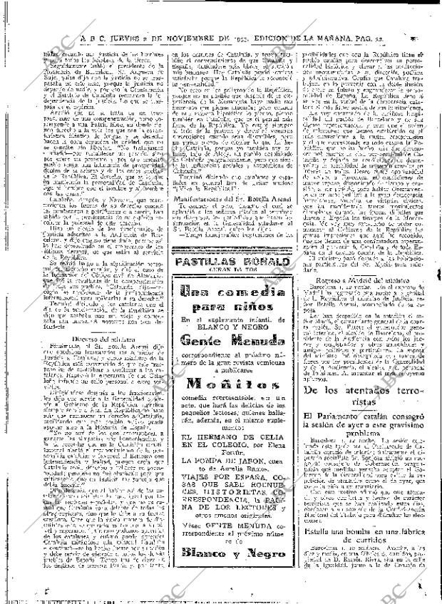 ABC MADRID 02-11-1933 página 32