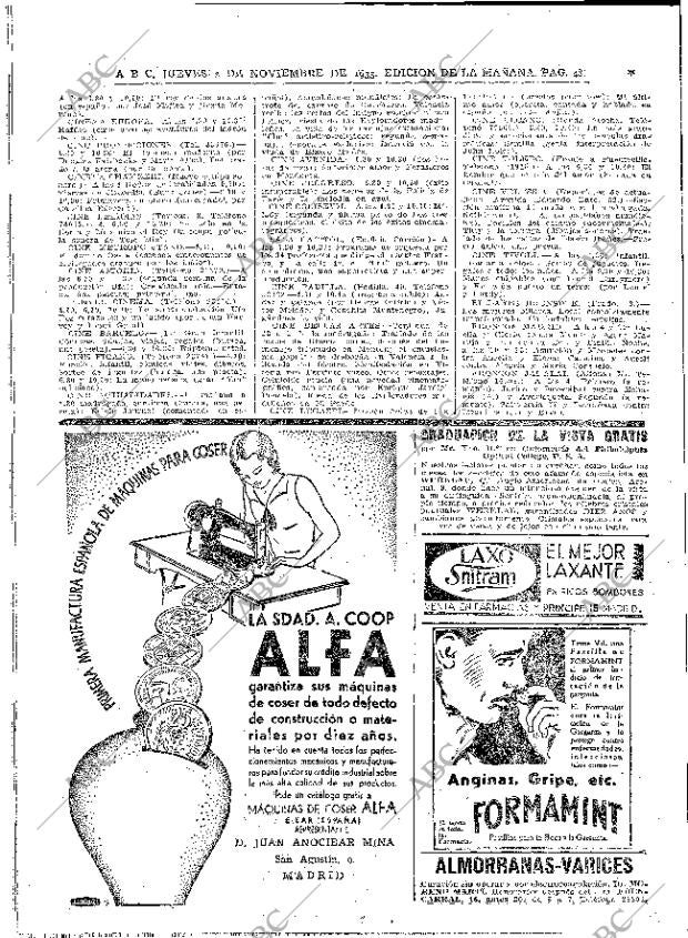 ABC MADRID 02-11-1933 página 48