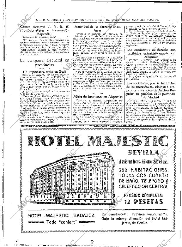ABC MADRID 03-11-1933 página 18